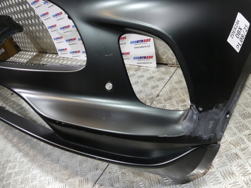 фото №9, Aston martin dbx бампер перед + накладка тонированная зелёный / оригинал