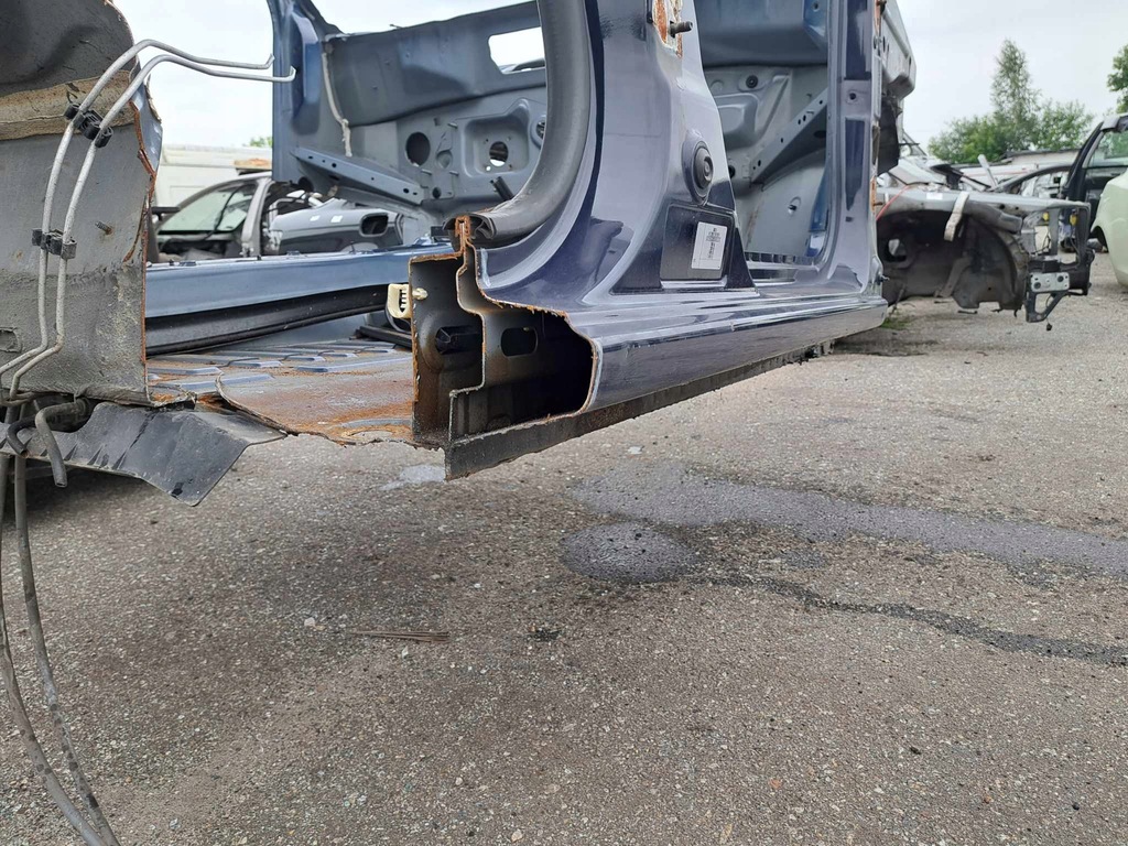 фото №4, Dacia sandero ii 13- 5d порог правый блок двигателя средний