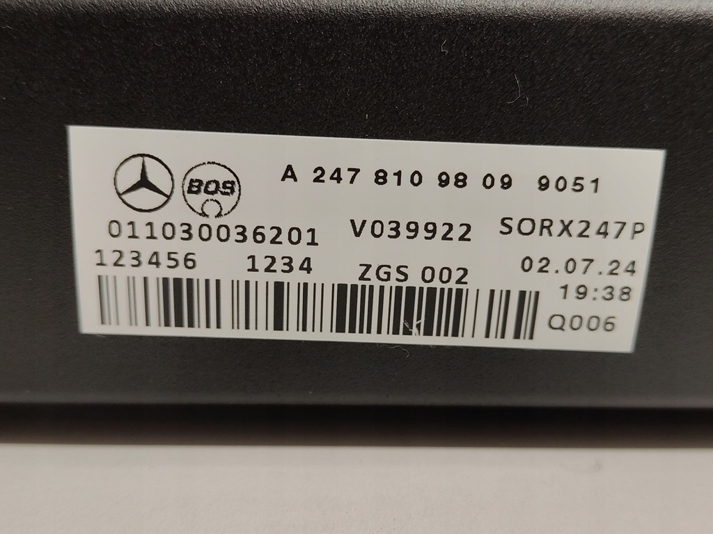 фото №9, Mercedes glb x247 шторка багажника оригинал 2019-