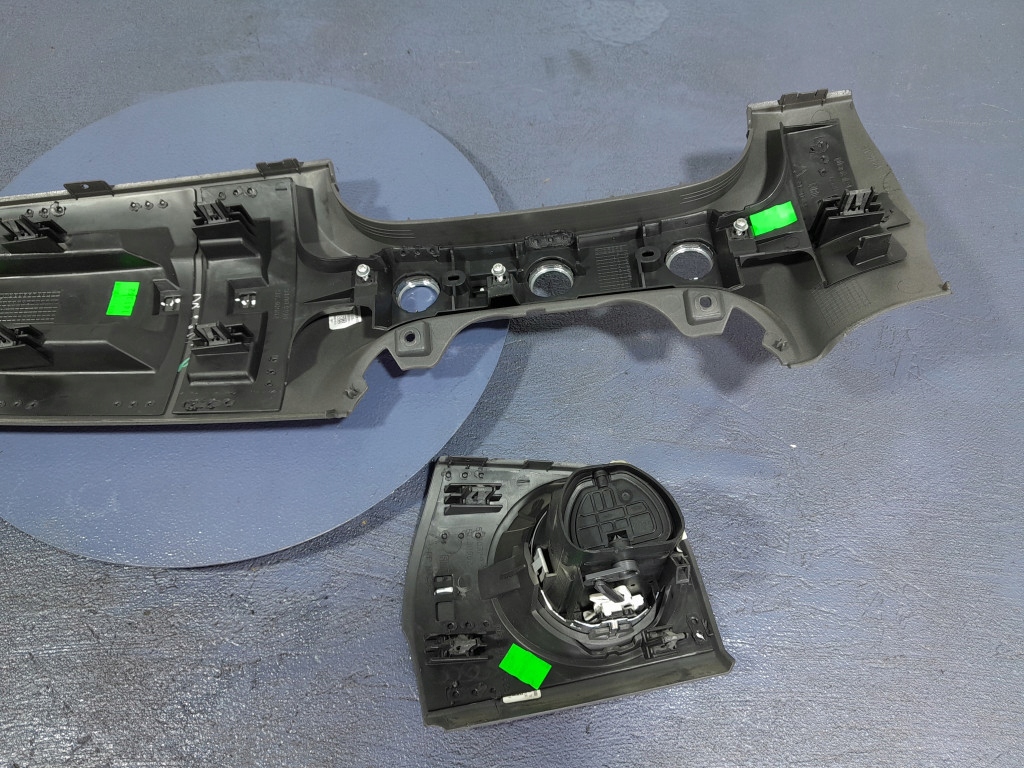 фото №6, Fiat 500 07- молдинг dekor панелі консолі комплект 735445997