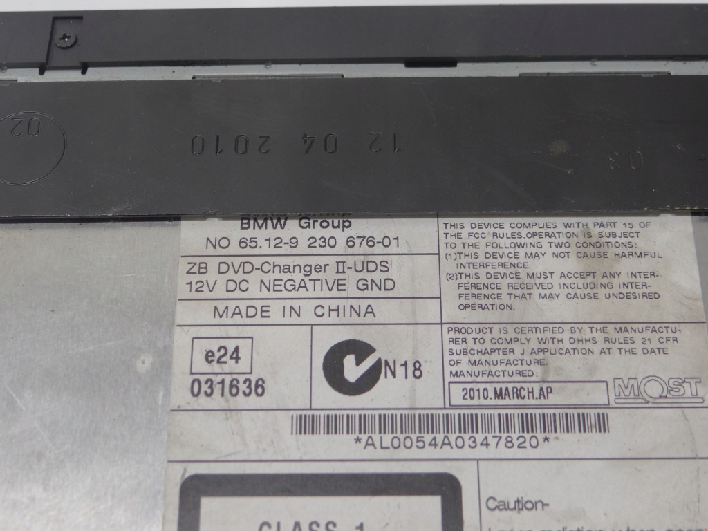 фото №7, Чейнджер дисків dvd bmw f02 9230676