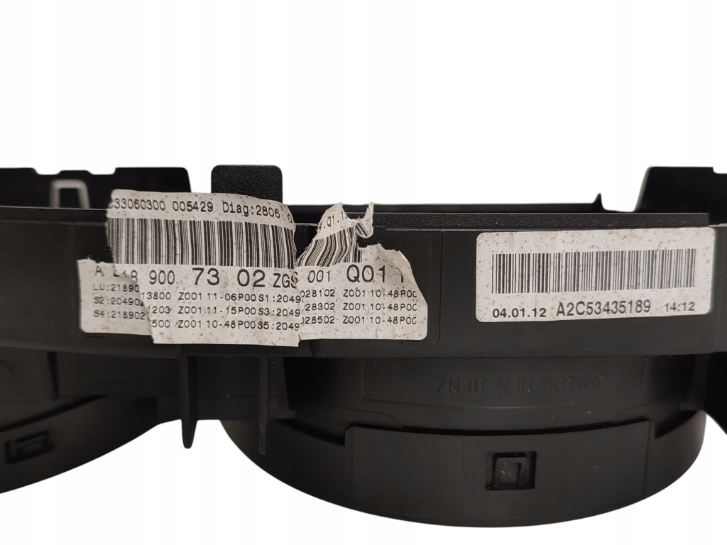 Счетчик приборы спидометр mercedes cls w218 2010–2018 eu с Разборки