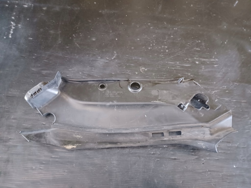 фото №7, Накладка захист поперечина передній лампи ліва mercedes glk x204 a2048260924