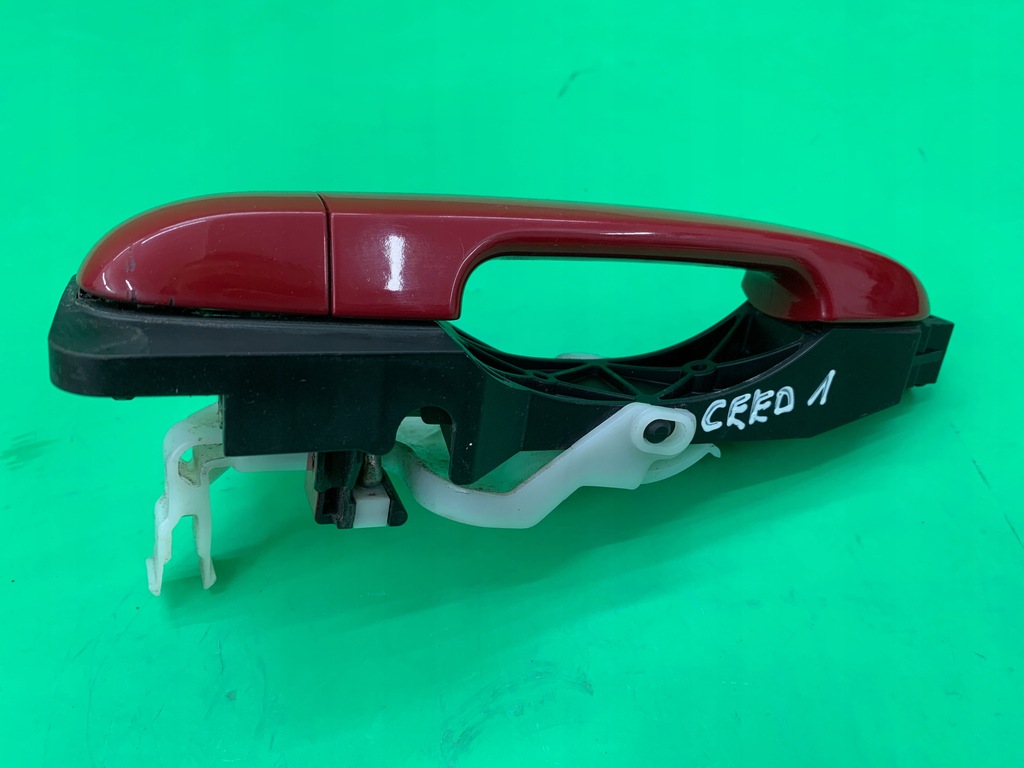 фото №8, Ручка двері права передня kia ceed i 1 06- europa лак: hr czerwona