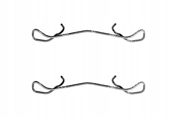 фото №1, Delphi набір монтажний гальмівних колодок peugeot перед 306