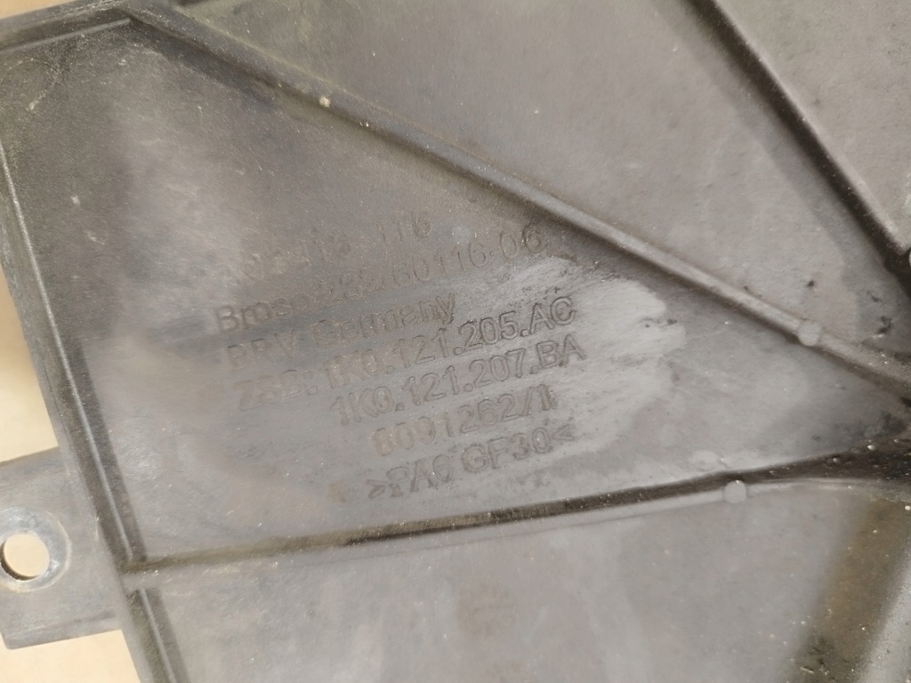 фото №8, Вентилятори корпус радіатора audi vw 1k0121205ac 1k0959455fb