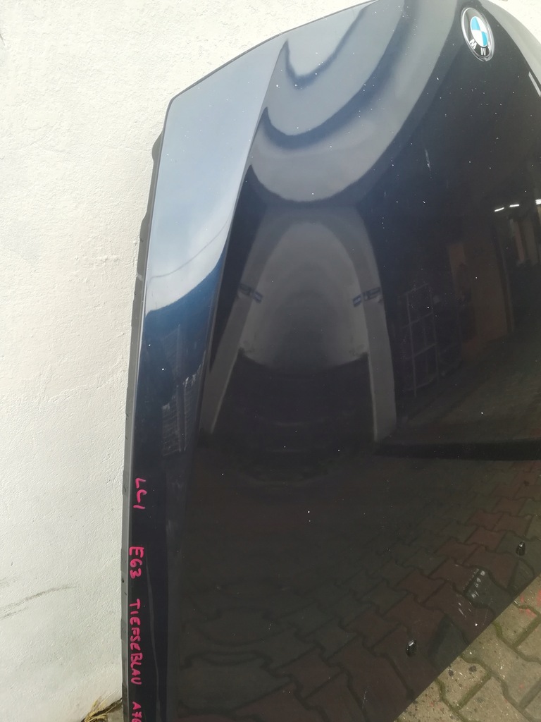 фото №7, Капот крышка двигателя tiefseeblau bmw 6 e63 lift