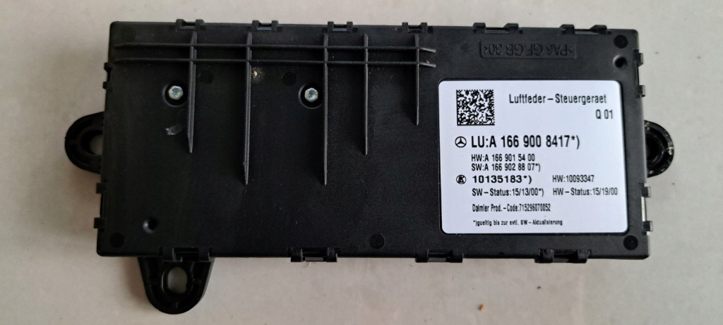 Купити Mercedes-benz ml w166 pneumatic suspension керування unit a1669008417