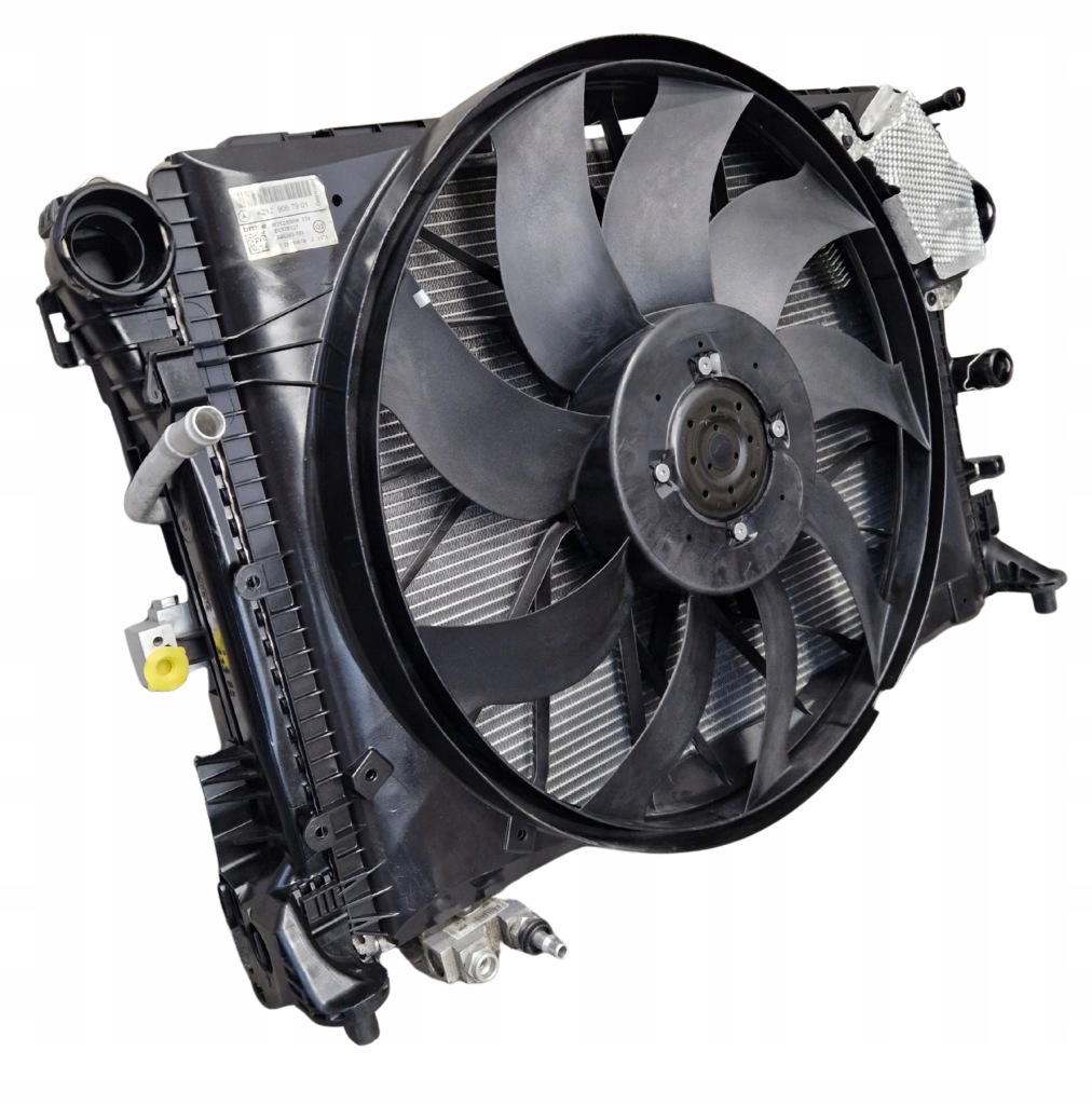 фото №3, Комплект радиатор mercedes sl r231 sl400 sl500 w212 3.0 v6