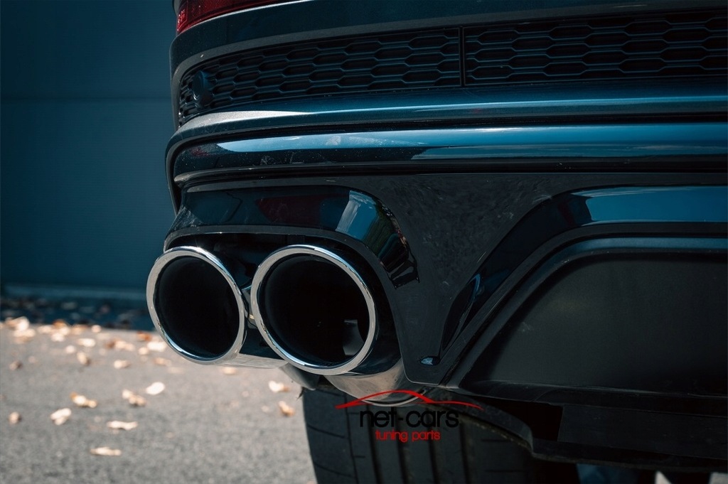 фото №12, Диффузор спойлер audi q8 18- s line sq8 насадки c