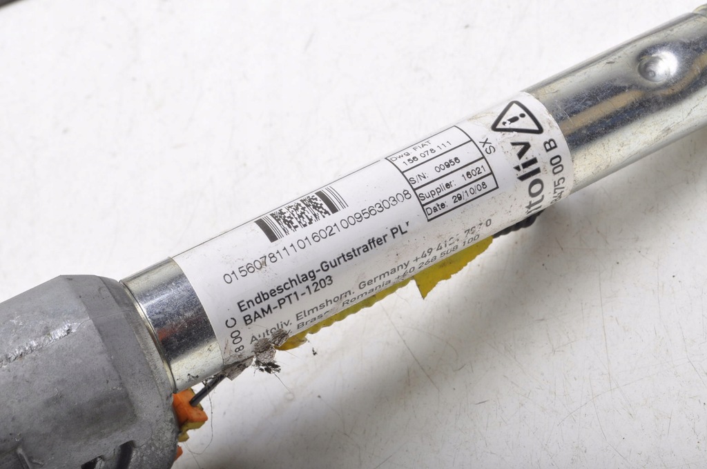 фото №5, Alfa romeo mito pas лівий перед передній натягувач