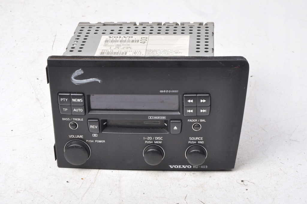 фото №1, Volvo s60 i v70 ii радио 30657636 hu-403
