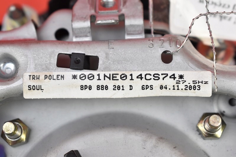 фото №7, Подушка безпеки подушка повітряна водія 8p0880201d audi a3 8p 03-05