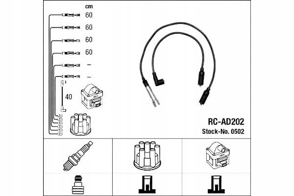 фото №2, Ngk провода зажигания n10052505