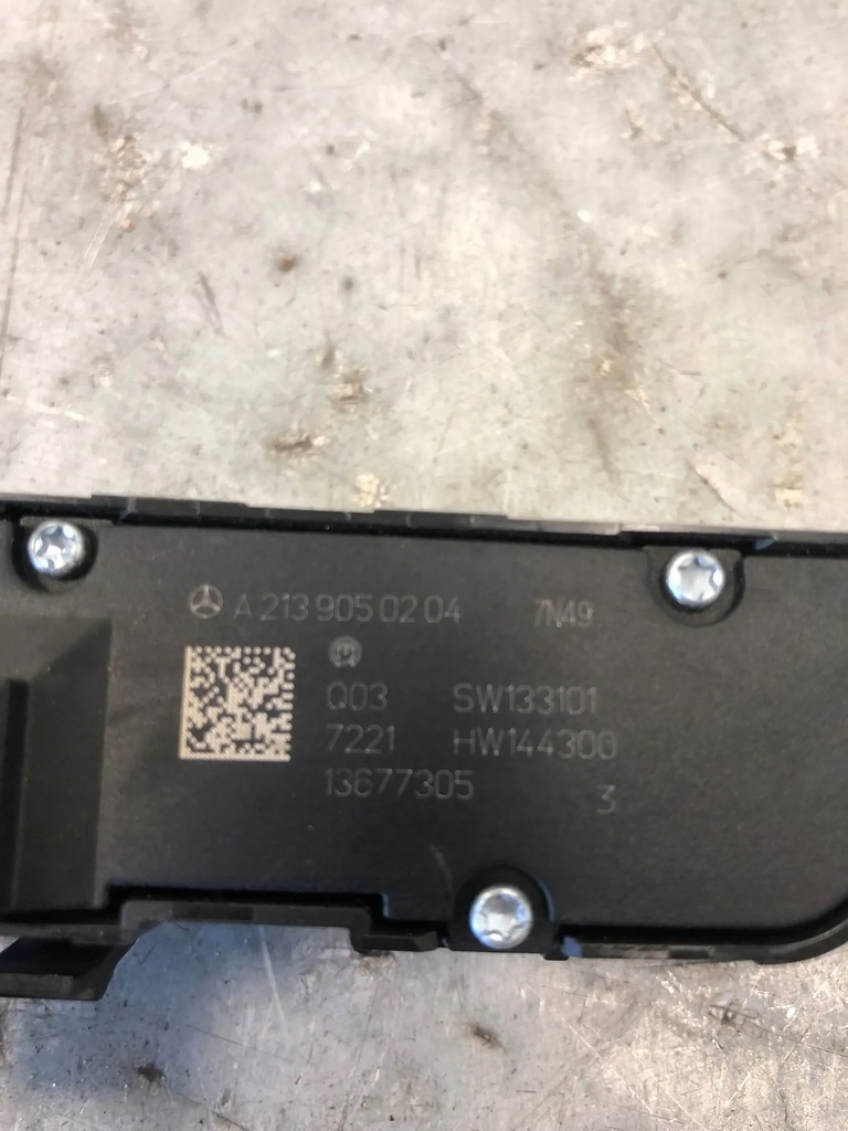 фото №6, Кнопка підігрів сидіння лівий задня mercedes w238 a2139050204