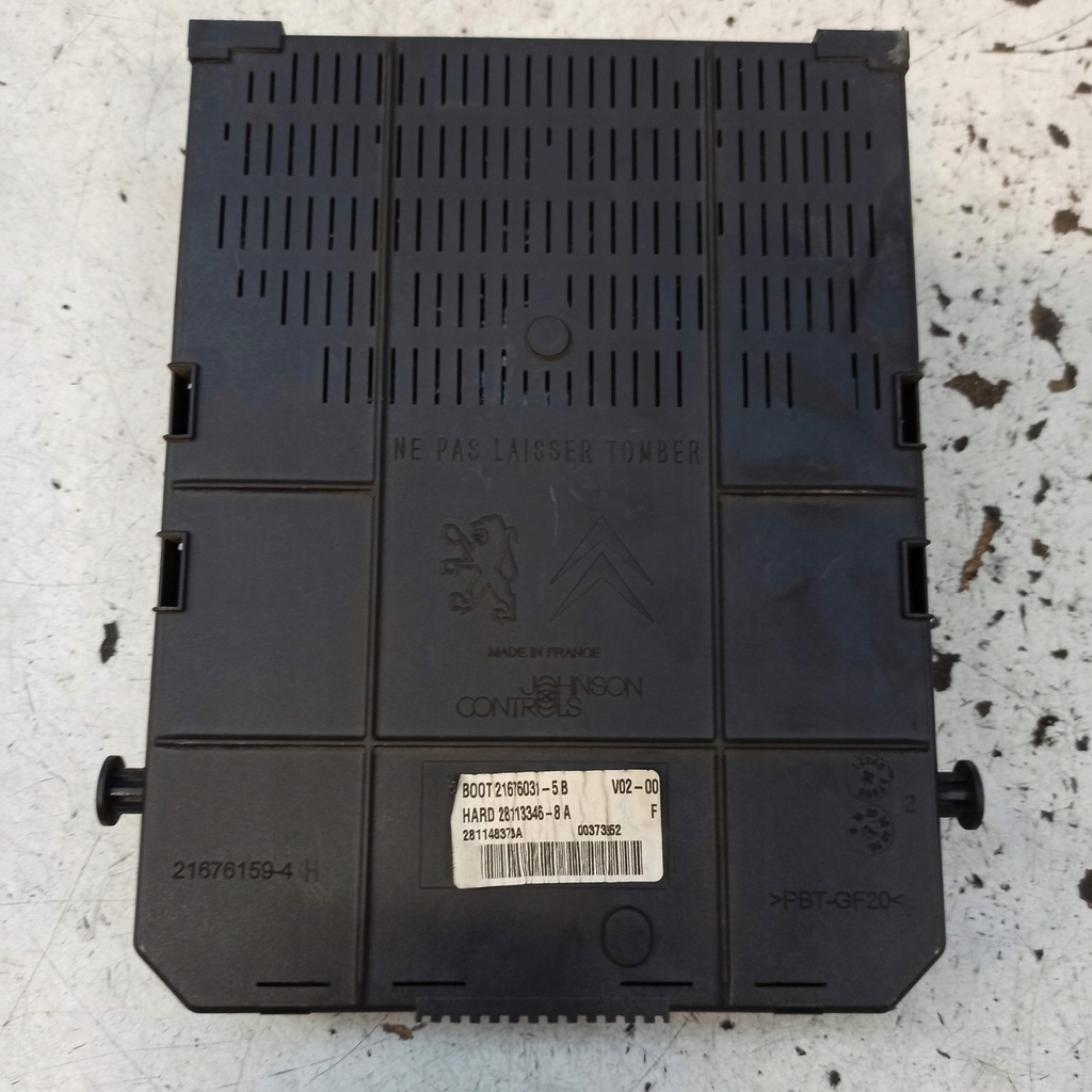фото №8, Citroen c4 модуль bsi коробка 21676031-5b, 28118625-8a, 9663510280