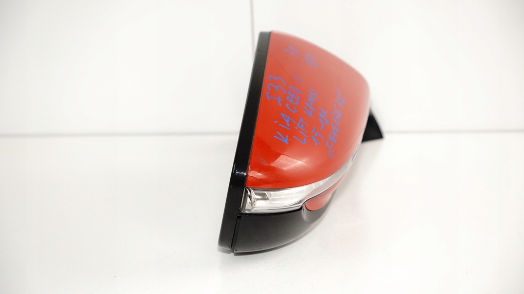 фото №7, Дзеркало праве kia ceed ii 2 fl 15-18r feuerrot red