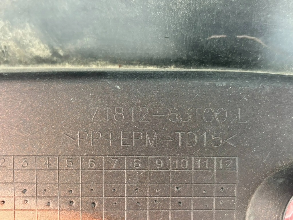 фото №9, Уголок бампера правый задняя задний задняя suzuki sx4 s cross 21r- 71812-63t00