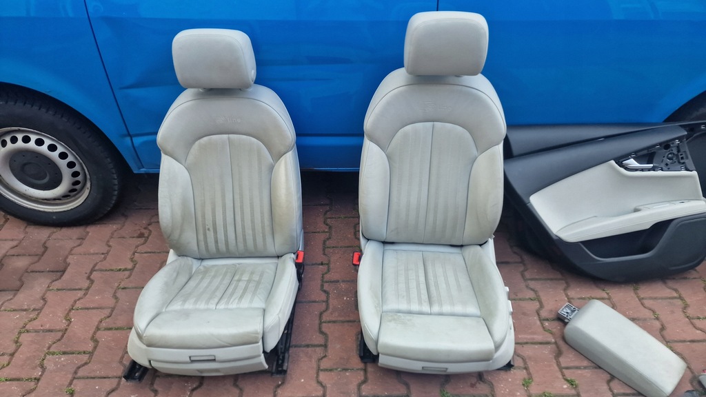 фото №7, Сидіння сидіння електричний підігрів з пам'ять заднє сидіння audi a7 шкіра s-line