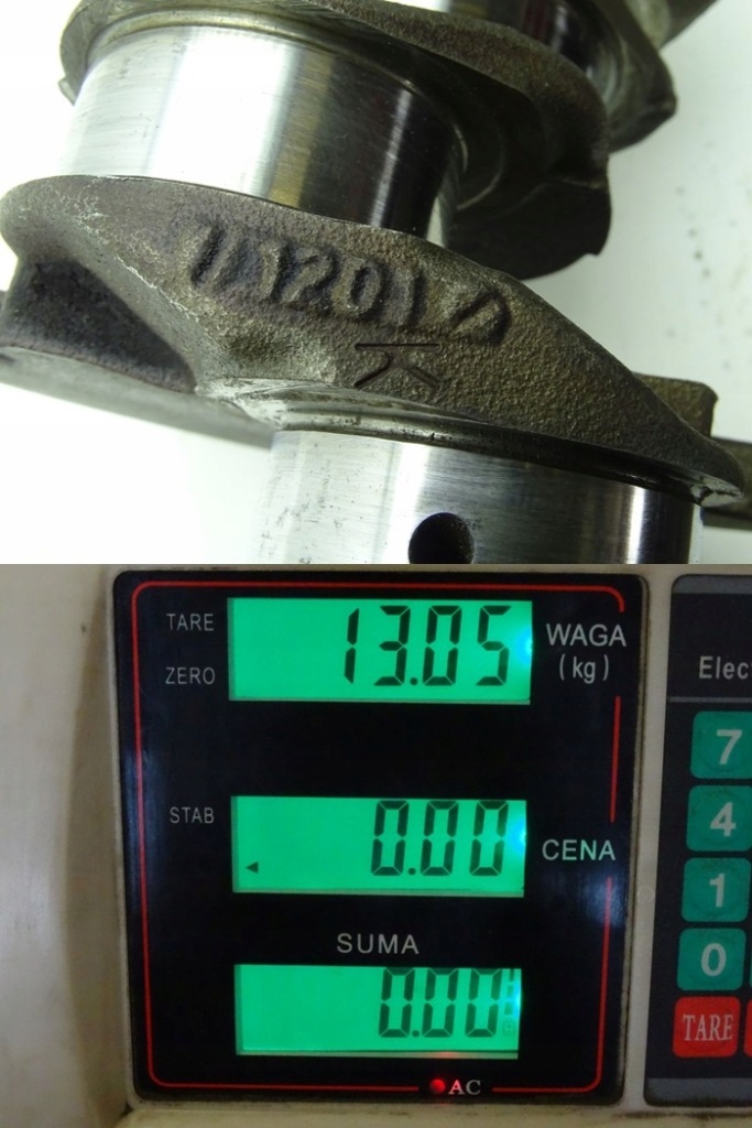 Jaguar x-type 01-09 2.1 v6 wał коленчатый Оригинал