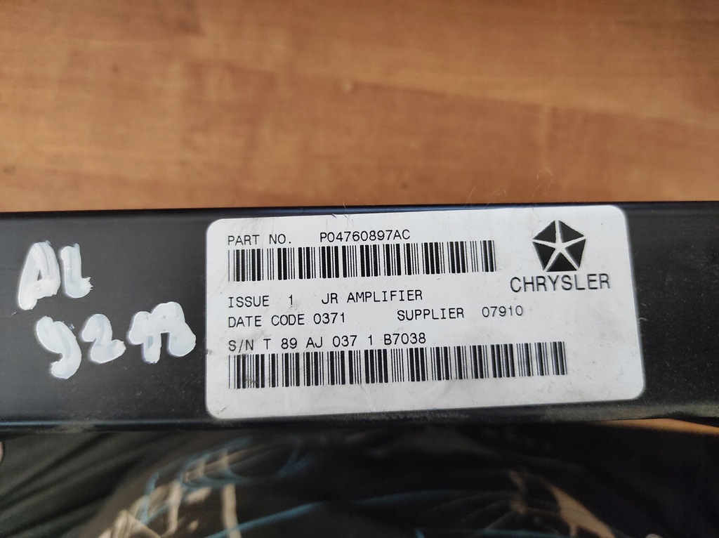 фото №3, P04760897ac підсилювач chrysler sebring