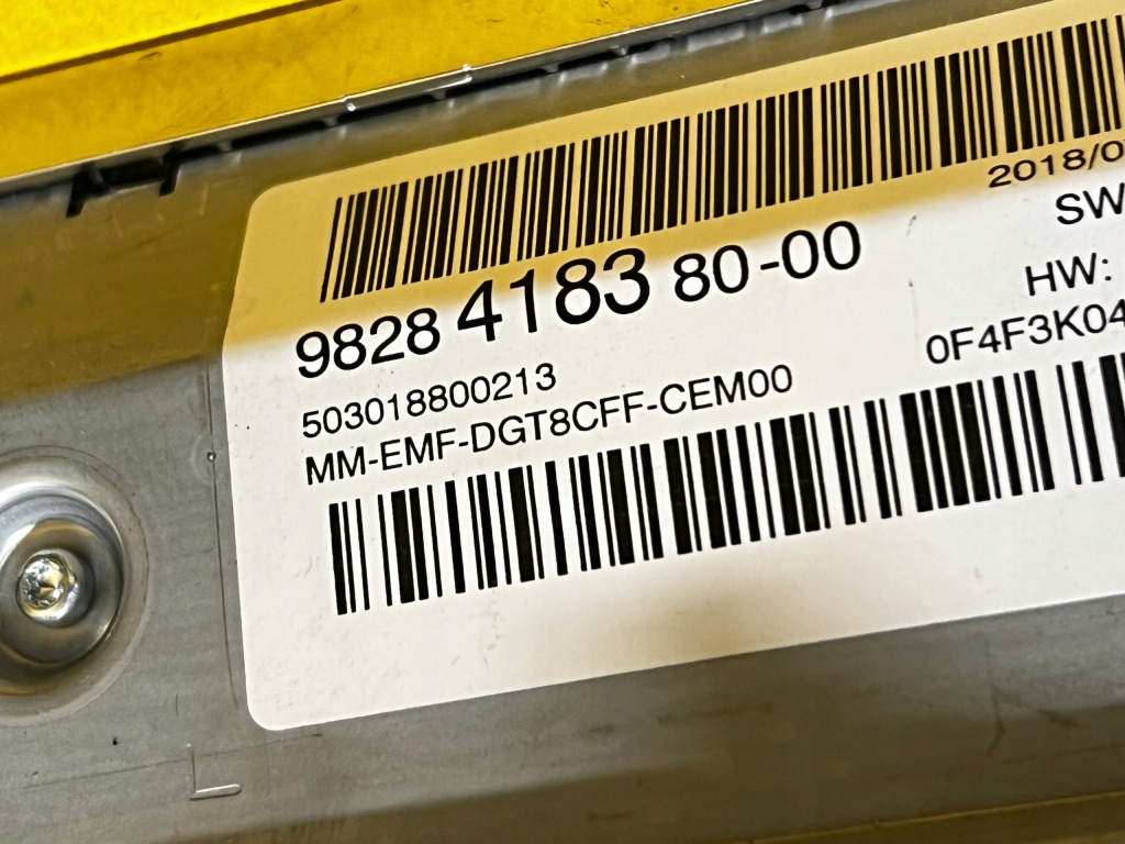 фото №9, Екран дисплей навігація peugeot 3008 ii 5008 2