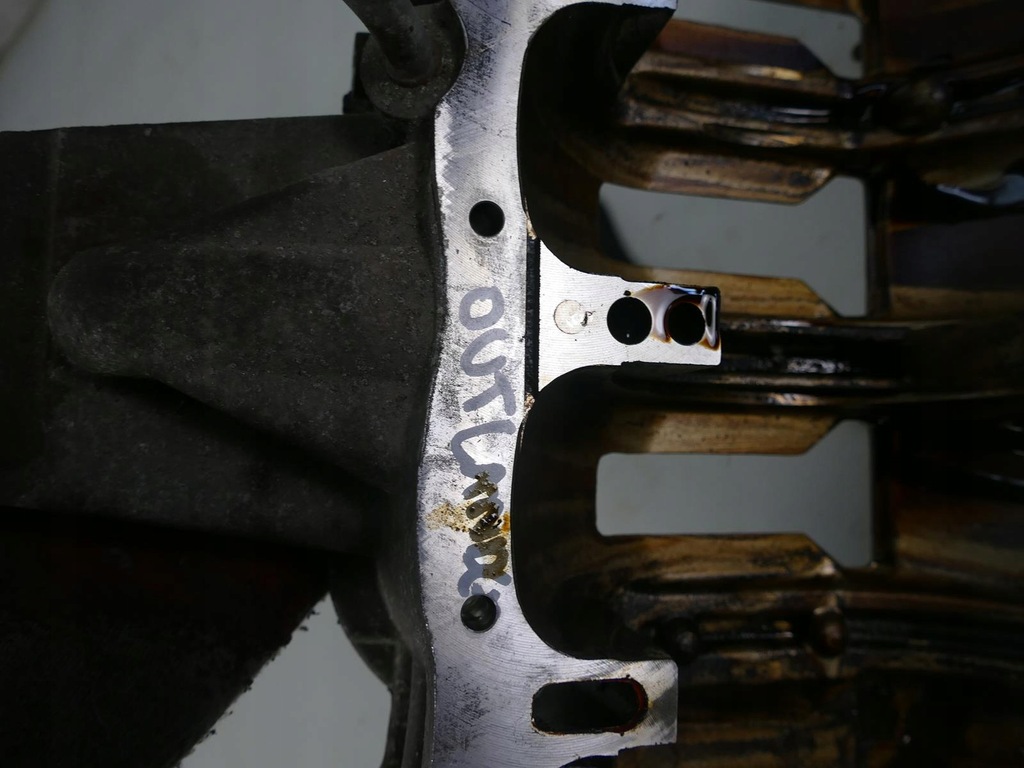 фото №8, Mitsubishi outlander ii 2.4 b піддон масляна алюмінієва dół двигуна lancer