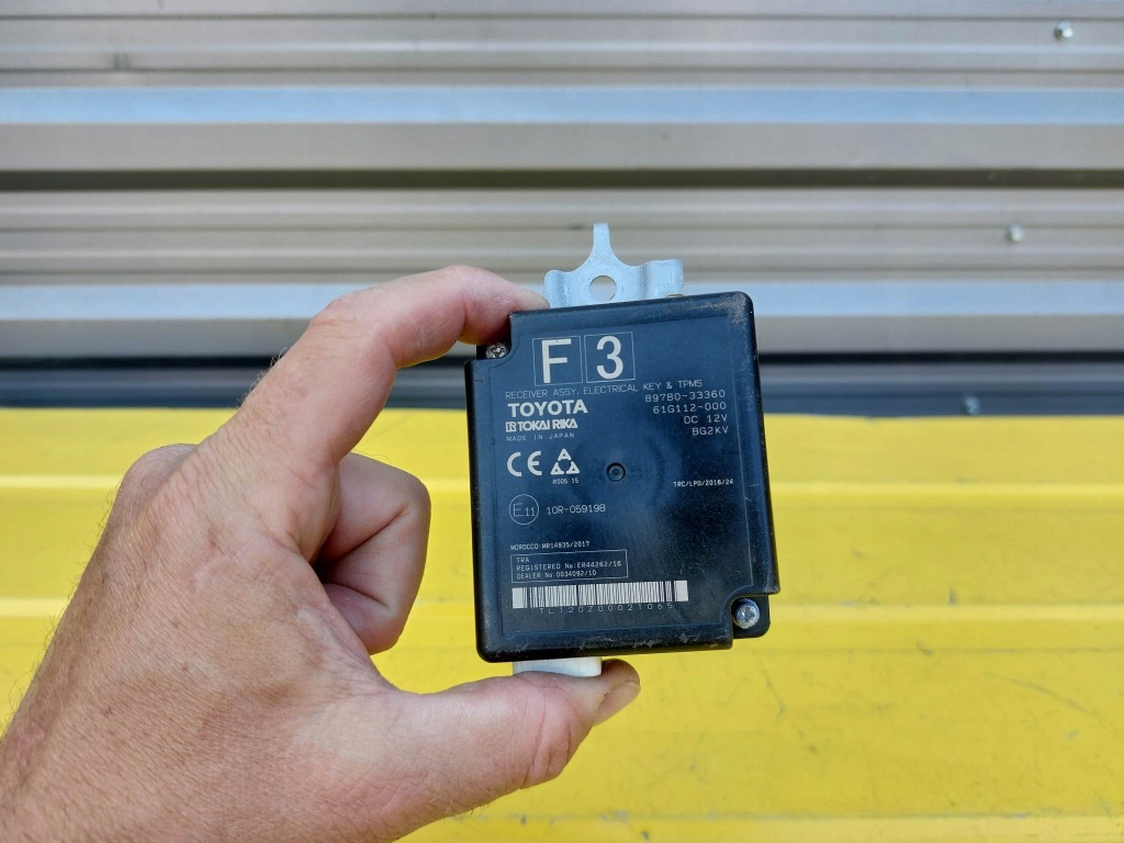 фото №1, Toyota camry viii модуль блок керування 897b9-33360