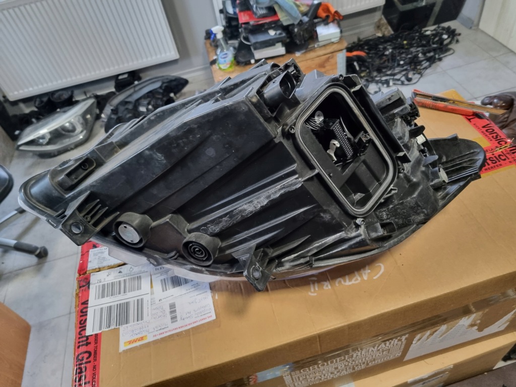 фото №3, Mercedes sprinter 910 a910 w910 907 лампа права перед передня full led