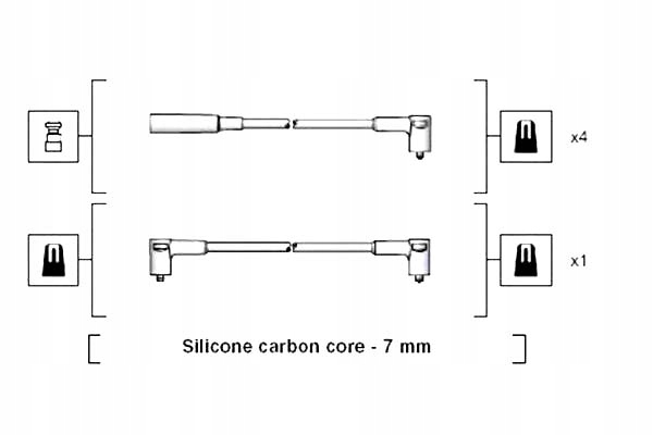 фото №2, Magneti marelli дроти запалювання