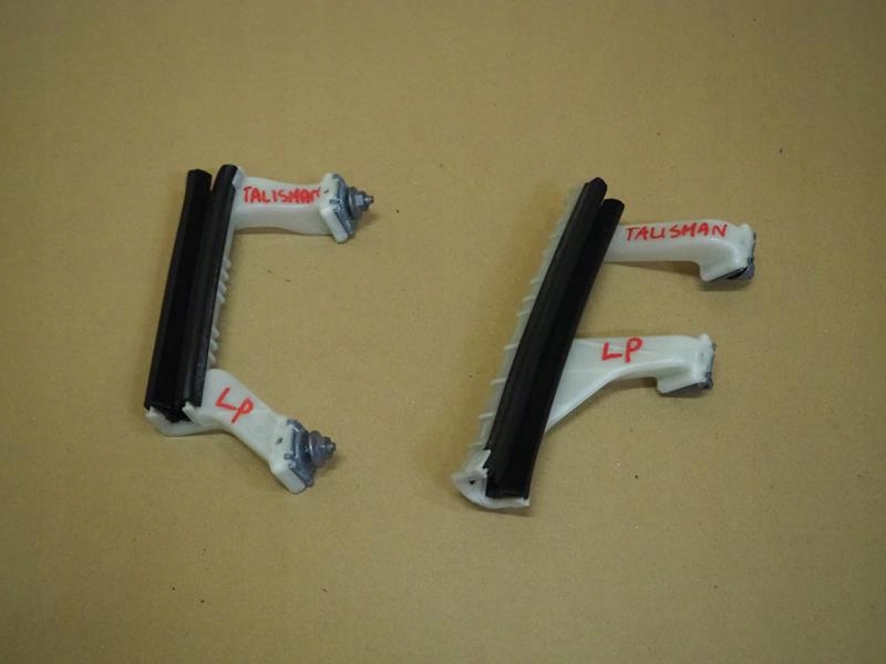 фото №1, Направляющая стекло левый перед комплект talisman