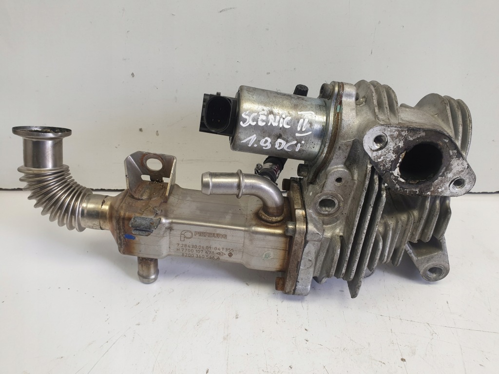 фото №1, Renault scenic ii 1.9 dci радіатор вихлопних газів egr