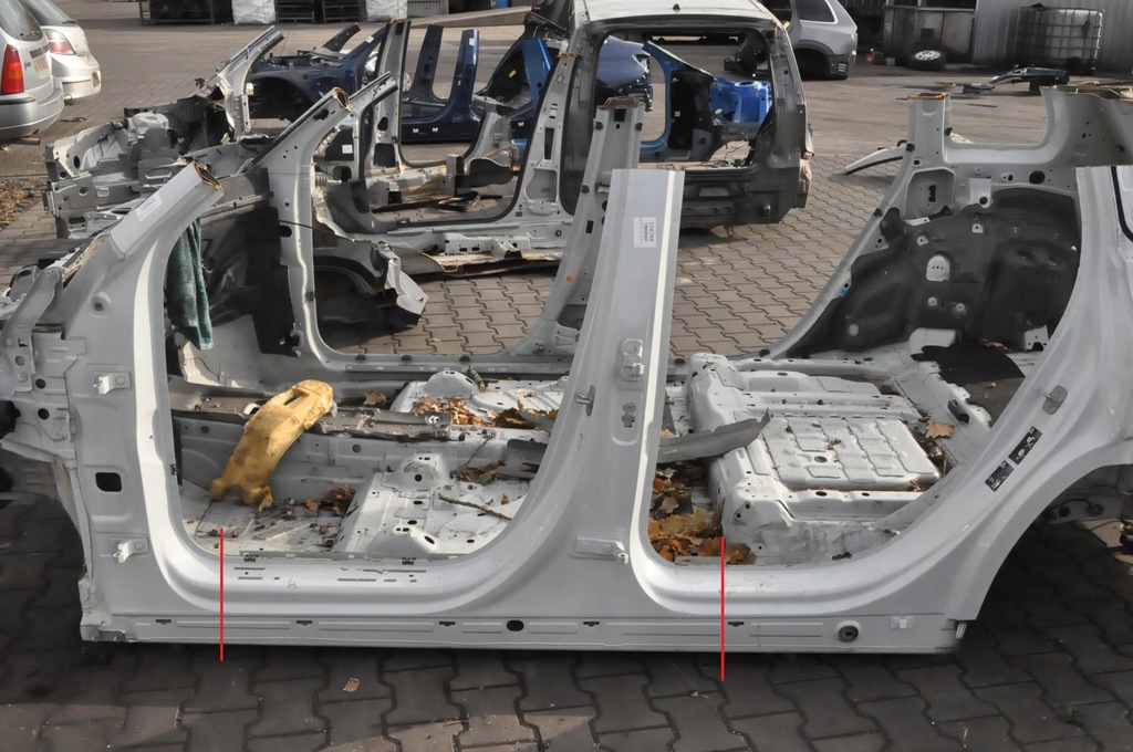 фото №1, Mercedes eqb x243 порог блок двигателя левый