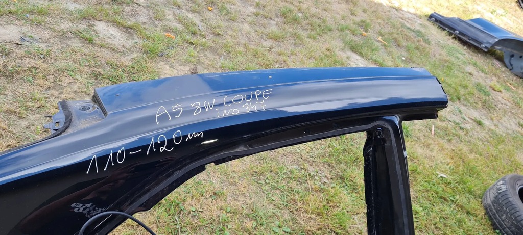 фото №12, A5 8w s5 крила права правий задня чверть обшивка coupe ly9b