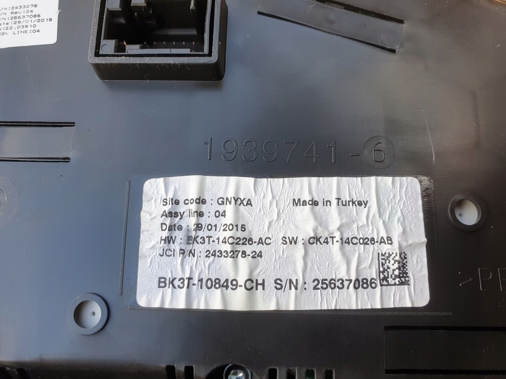 фото №9, Ford transit custom счетчик приборная панель bk3t-10849-ch 148tys km