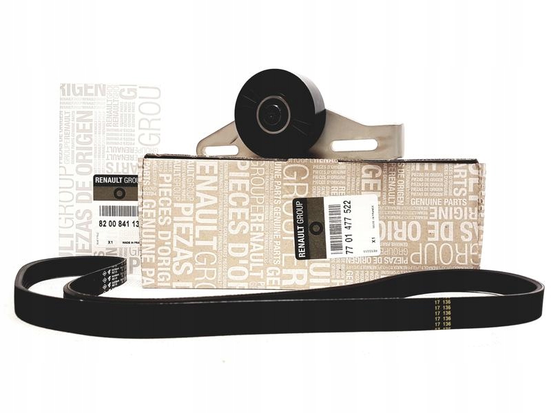 фото №2, Набір ремінь клиновий renault kangoo i sandero 1.4 1.6 7701477522 оригінал