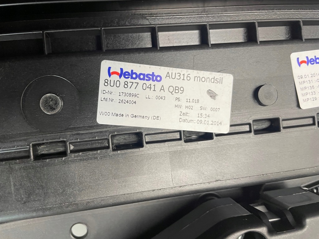 фото №7, Audi q3 люк панорама дах 8u0877041a