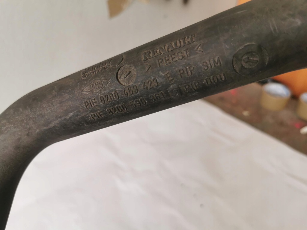 фото №8, Труба шланг воздуха dacia logan 1.5 dci 04-12