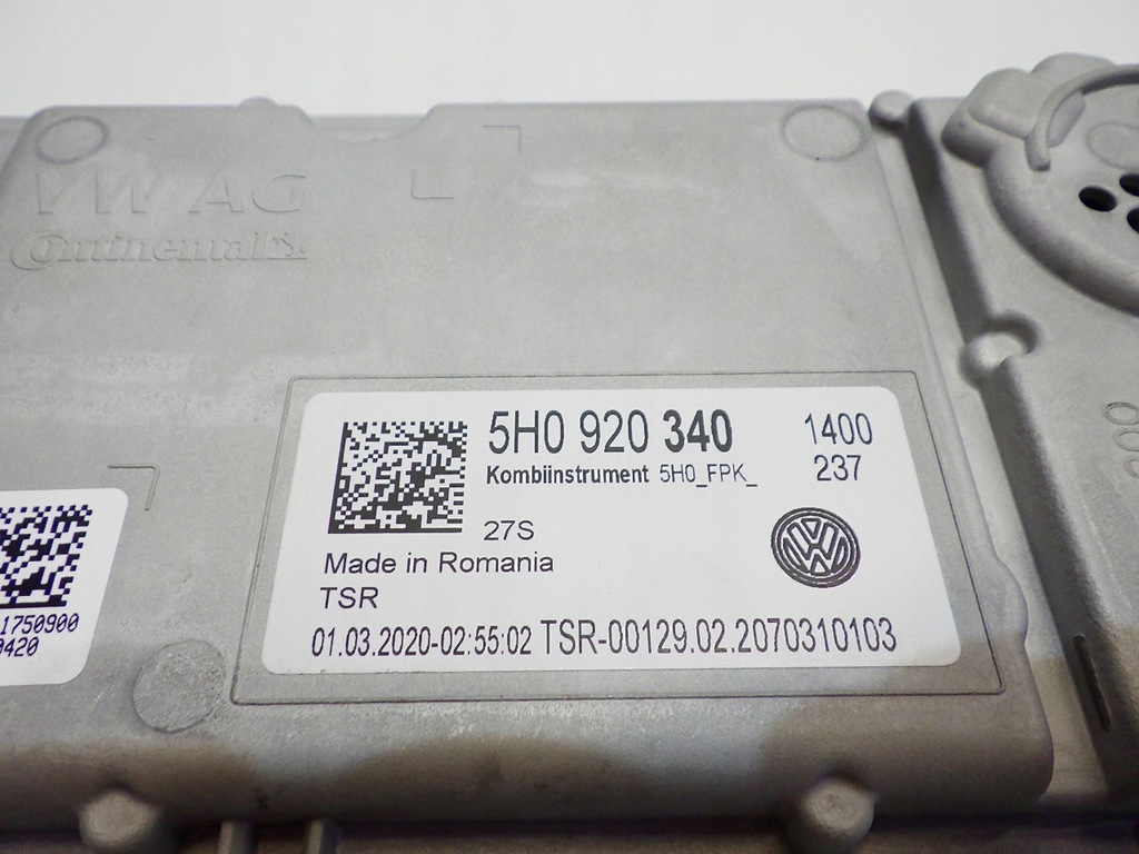 фото №14, Vw golf viii 8 1.5 tsi 21 бортовой компьютер набор стартовый