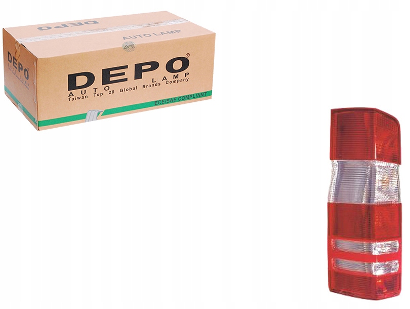 Купить Лампа задняя комбинированная mercedes sprinter 06- le dep