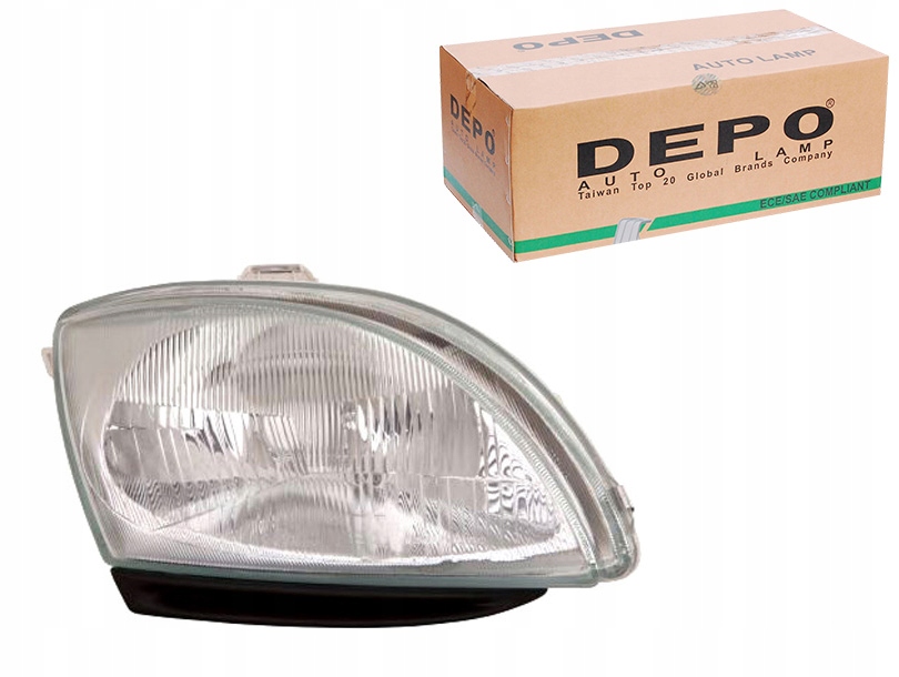 Купити Фара fiat 600 97-10 pr h4 depo