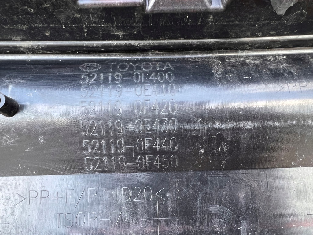 фото №13, Toyota highlander iv 4 бампер передній перед 2020-