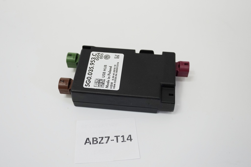 фото №1, Модуль usb vw passat b8 alltrack 5g0035953c