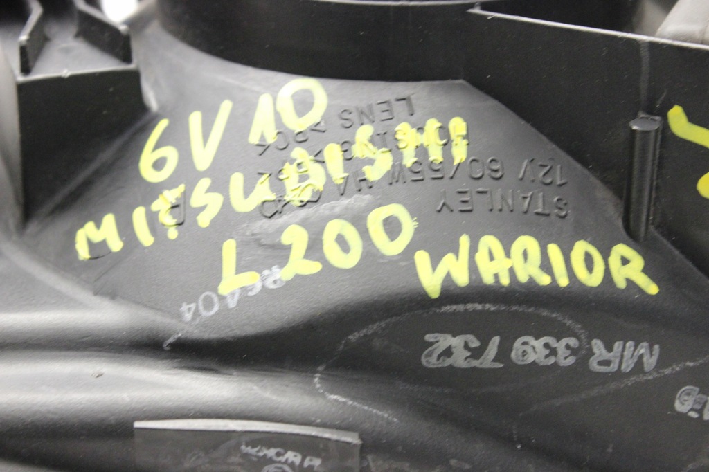 фото №7, Mitsubishi l200 iii 2005r фара правый лампа правая передняя перед