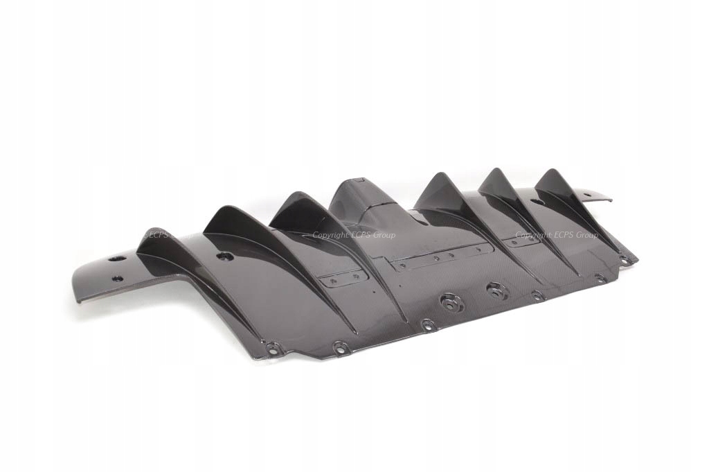 фото №10, Ferrari 488 gtb диффузор бампера задняя