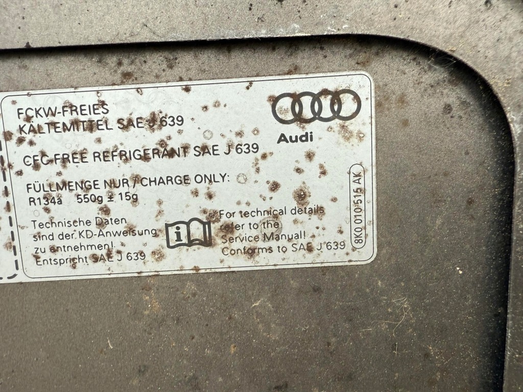 Капот крышка двигателя перед audi a4 b8 8k 8k0 рестайлинг  fl 2011- bardzo хорошее состояние оригинальный номер с Разборки