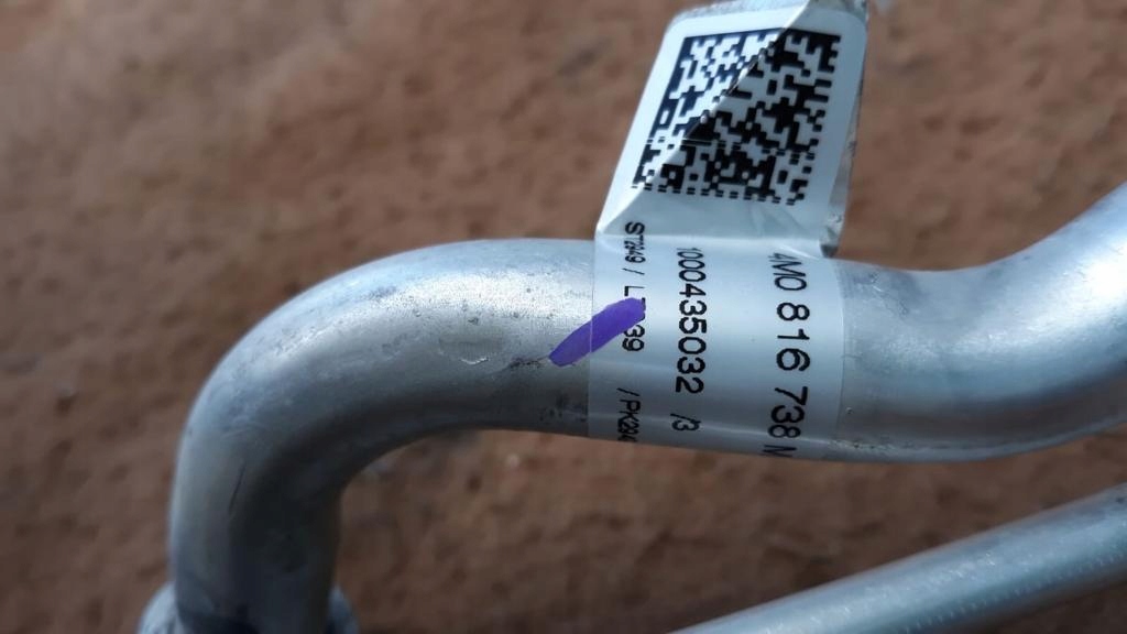 фото №2, Audi q7 touareg 4m0816738m трубка кондиціонера