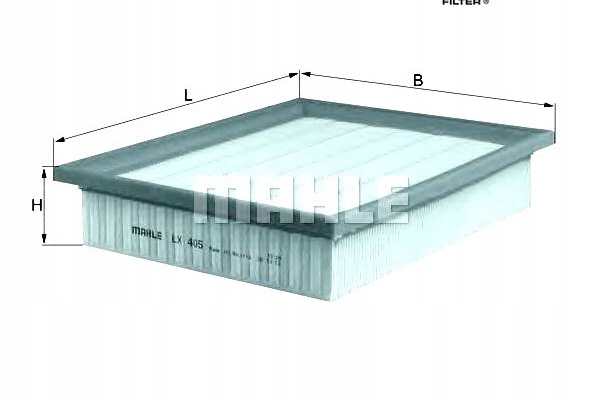 фото №1, Knecht фильтр воздуха vw golf iii golf iv vento 1