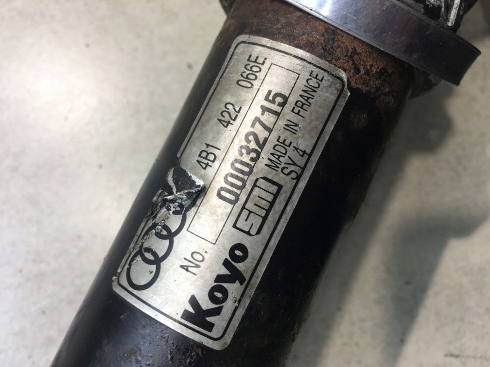 фото №10, Трансмиссия рулевая рейка audi a6 c5 2.5 tdi 4b1422066e