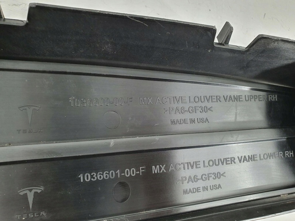 фото №5, Tesla x повітропровід впуск повітря жалюзі шторка 103485000e